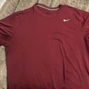 Nike dri fit 2XL maroon t shirt